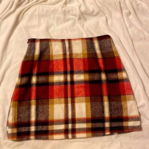 Multicolored skirt from SHEIN.